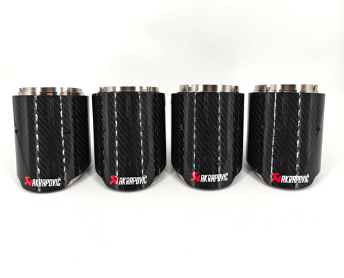 Bmw auspuffblenden schwarz - 4,